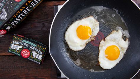 Vital Farms eggs and cooked in Vital Farms butter