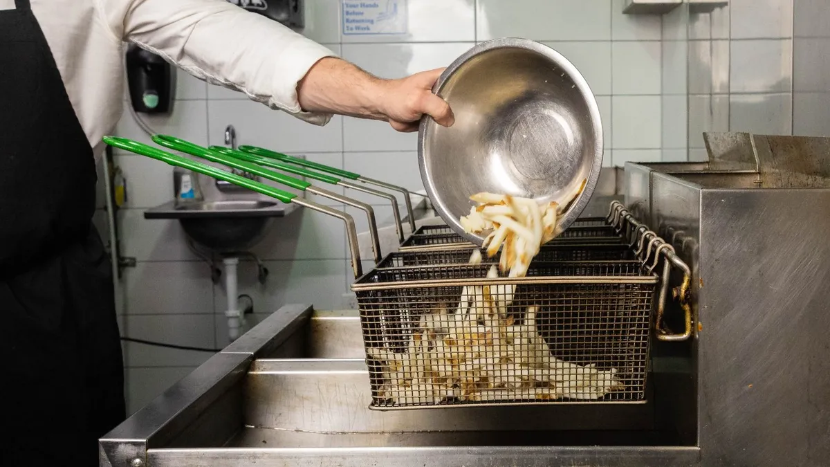 Farther Farms' shelf-stable french fries are about to be fried.