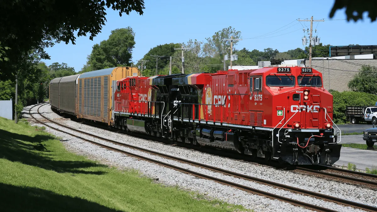 CPKC train Canadian Pacific Kansas City Southern